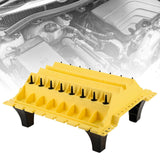 Maxbell XC1569 Accessories Professional Engine Maintenance Spare Parts Storage Stand Yellow