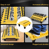 Maxbell XC1569 Accessories Professional Engine Maintenance Spare Parts Storage Stand Yellow