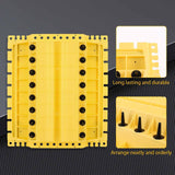 Maxbell XC1569 Accessories Professional Engine Maintenance Spare Parts Storage Stand Yellow