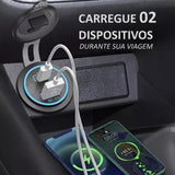 Maxbell Car Charger Adapter Car Accessories with Protective Cover USB Charger Socket