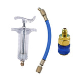 Maxbell Car Oil Dye Injector Kit Car Air Conditioning Refrigeration Oil Filler
