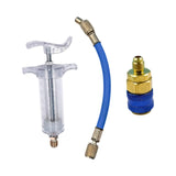 Maxbell Car Oil Dye Injector Kit Car Air Conditioning Refrigeration Oil Filler