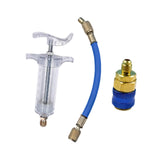 Maxbell Car Oil Dye Injector Kit Car Air Conditioning Refrigeration Oil Filler