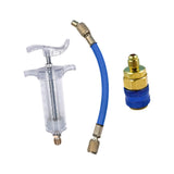 Maxbell Car Oil Dye Injector Kit Car Air Conditioning Refrigeration Oil Filler
