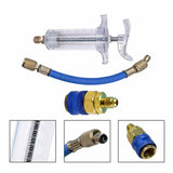 Maxbell Car Oil Dye Injector Kit Car Air Conditioning Refrigeration Oil Filler