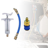 Maxbell Car Oil Dye Injector Kit Car Air Conditioning Refrigeration Oil Filler