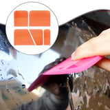 Maxbell 5x Generic PPF Squeegees TPU Squeegees for Mirror Paint Protection Film Orange