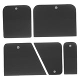 Maxbell 5x Generic PPF Squeegees TPU Squeegees for Mirror Paint Protection Film Black