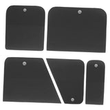 Maxbell 5x Generic PPF Squeegees TPU Squeegees for Mirror Paint Protection Film Black