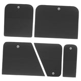 Maxbell 5x Generic PPF Squeegees TPU Squeegees for Mirror Paint Protection Film Black
