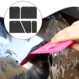 Maxbell 5x Generic PPF Squeegees TPU Squeegees for Mirror Paint Protection Film Black