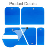 Maxbell 5x Generic PPF Squeegees TPU Squeegees for Mirror Paint Protection Film Blue