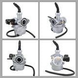 Maxbell Pz19 Carburetor with Cable Choke for 50cc 70cc Motorcycle Dirt Pit Bike