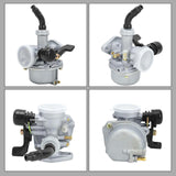 Maxbell Pz19 Carburetor with Cable Choke for 50cc 70cc Motorcycle Dirt Pit Bike