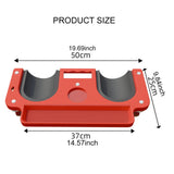 Maxbell Rolling Knee Pad Pad with Tool Tray for Gardening Workshop Flooring