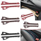 Maxbell 2x Auto Seat Gap Filler Organizer Car Seat Side Gap Storage for Vehicle Red