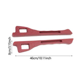 Maxbell 2x Auto Seat Gap Filler Organizer Car Seat Side Gap Storage for Vehicle Red