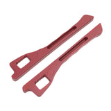 Maxbell 2x Auto Seat Gap Filler Organizer Car Seat Side Gap Storage for Vehicle Red