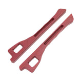Maxbell 2x Auto Seat Gap Filler Organizer Car Seat Side Gap Storage for Vehicle Red