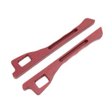 Maxbell 2x Auto Seat Gap Filler Organizer Car Seat Side Gap Storage for Vehicle Red