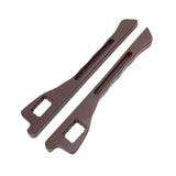 Maxbell 2x Auto Seat Gap Filler Organizer Car Seat Side Gap Storage for Vehicle Brown