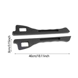 Maxbell 2x Auto Seat Gap Filler Organizer Car Seat Side Gap Storage for Vehicle Black