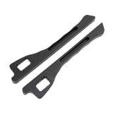 Maxbell 2x Auto Seat Gap Filler Organizer Car Seat Side Gap Storage for Vehicle Black