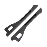 Maxbell 2x Auto Seat Gap Filler Organizer Car Seat Side Gap Storage for Vehicle Black