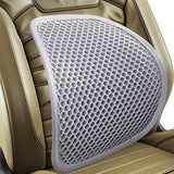 Maxbell Car Seat Back Lumbars Support Cushion Chair Back Support for Driver Home White