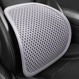 Maxbell Car Seat Back Lumbars Support Cushion Chair Back Support for Driver Home White