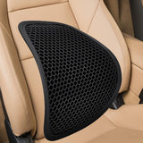 Maxbell Car Seat Back Lumbars Support Cushion Chair Back Support for Driver Home Black