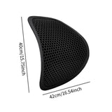 Maxbell Car Seat Back Lumbars Support Cushion Chair Back Support for Driver Home Black