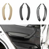 Maxbell Interior Door Handle Cover Easy to Install Portable Door Handle Outer Cover Left Black