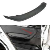 Maxbell Interior Door Handle Cover Easy to Install Portable Door Handle Outer Cover Left Black