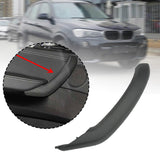 Maxbell Interior Door Handle Cover Easy to Install Portable Door Handle Outer Cover Left Black
