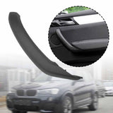 Maxbell Interior Door Handle Cover Easy to Install Portable Door Handle Outer Cover Right Black
