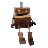 Maxbell Robot Car Essential Oil Diffuser Portable Compact Perfume Diffuser Cute Gift Black Walnut