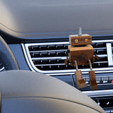 Maxbell Robot Car Essential Oil Diffuser Portable Compact Perfume Diffuser Cute Gift Black Walnut
