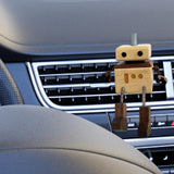 Maxbell Robot Car Essential Oil Diffuser Portable Compact Perfume Diffuser Cute Gift Basswood