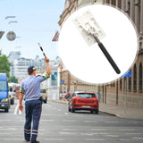 Maxbell Telescoping Rod Card Holder Multifunctional Efficient Garage Parking Reacher White