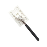 Maxbell Telescoping Rod Card Holder Multifunctional Efficient Garage Parking Reacher White