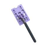 Maxbell Telescoping Rod Card Holder Multifunctional Efficient Garage Parking Reacher Purple