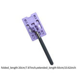 Maxbell Telescoping Rod Card Holder Multifunctional Efficient Garage Parking Reacher Purple