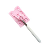 Maxbell Telescoping Rod Card Holder Multifunctional Efficient Garage Parking Reacher Pink