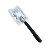 Maxbell Telescoping Rod Card Holder Multifunctional Efficient Garage Parking Reacher Clear
