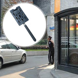 Maxbell Telescoping Rod Card Holder Multifunctional Efficient Garage Parking Reacher Black