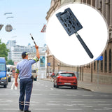 Maxbell Telescoping Rod Card Holder Multifunctional Efficient Garage Parking Reacher Black
