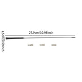 Maxbell Car Roof Mount Mast Antenna Repair Easy to Install Direct Replaces Universal 11inch