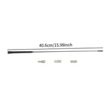 Maxbell Car Roof Mount Mast Antenna Repair Easy to Install Direct Replaces Universal 16inch