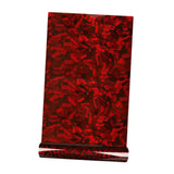 Maxbell Carbon Fiber Car Vinyl Wrap Self Stick Stickers for Suvs Vehicle Trucks Red